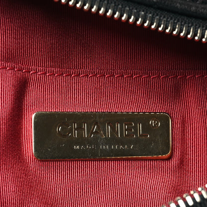 Chanel Lambskin Quilted Linked In Waist Bag Black 6 of 11