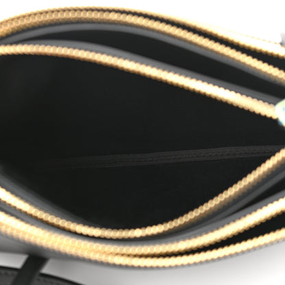 Celine Lambskin Small Trio Crossbody Bag Black 6 of 12