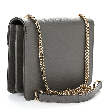 Gucci Dollar Calfskin Small Interlocking G Shoulder Bag Loess 3 of 10