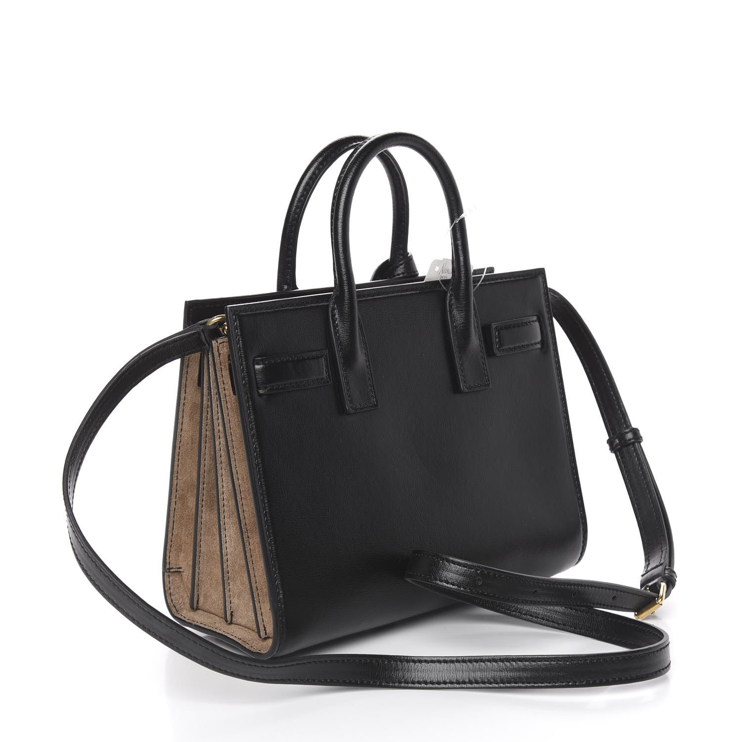 Saint Laurent Calfskin Nano Sac De Jour Black 4 of 10
