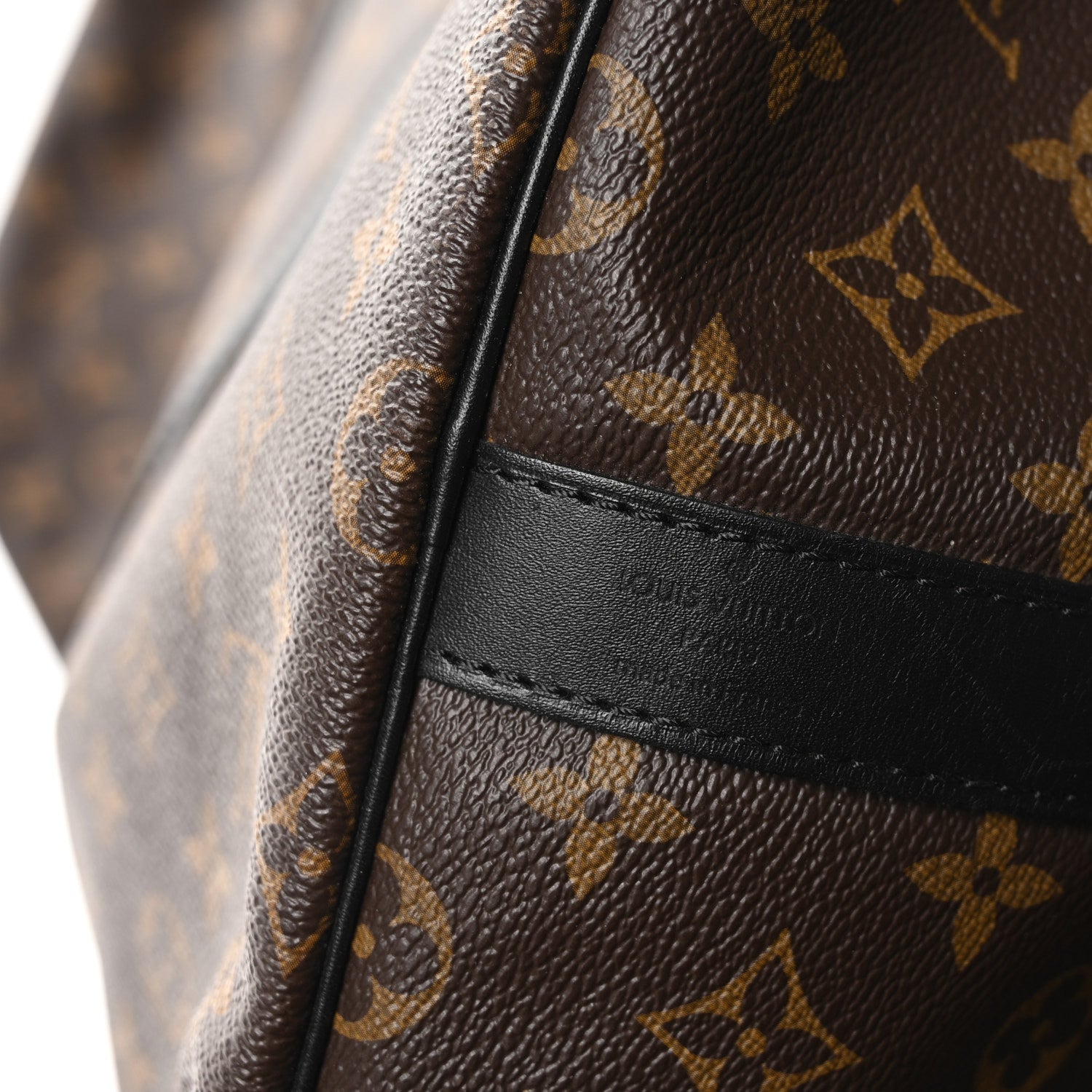 Louis Vuitton Monogram Macassar Keepall Bandouliere 55 5 of 8