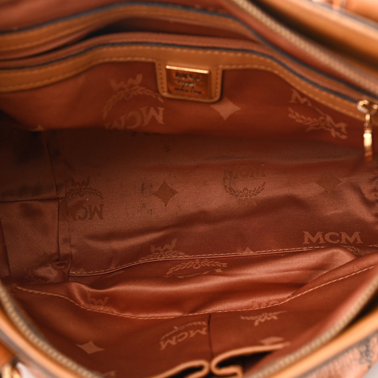Visetos Essentials Shopper Tote Small Cognac
