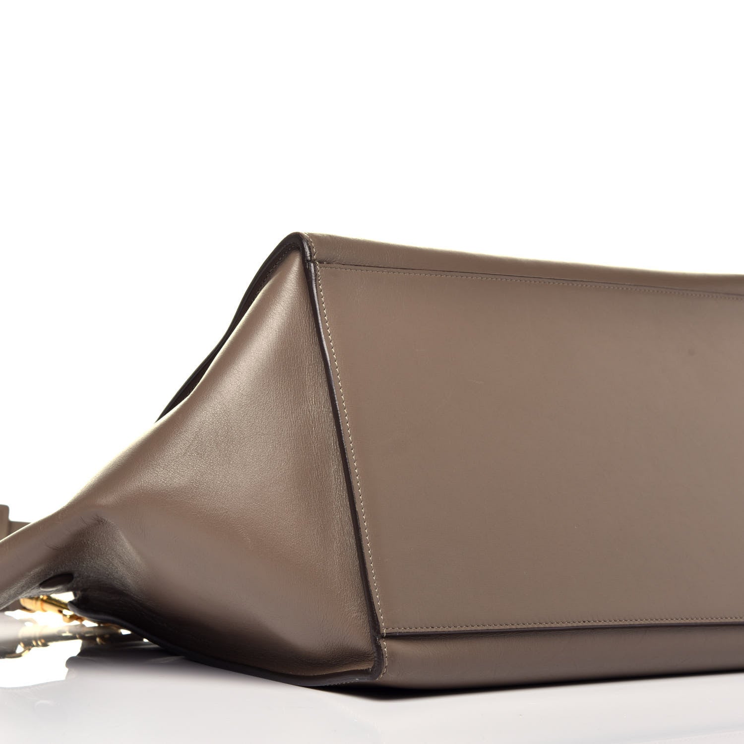 Celine Smooth Calfskin Medium Trapeze Souris 8 of 9