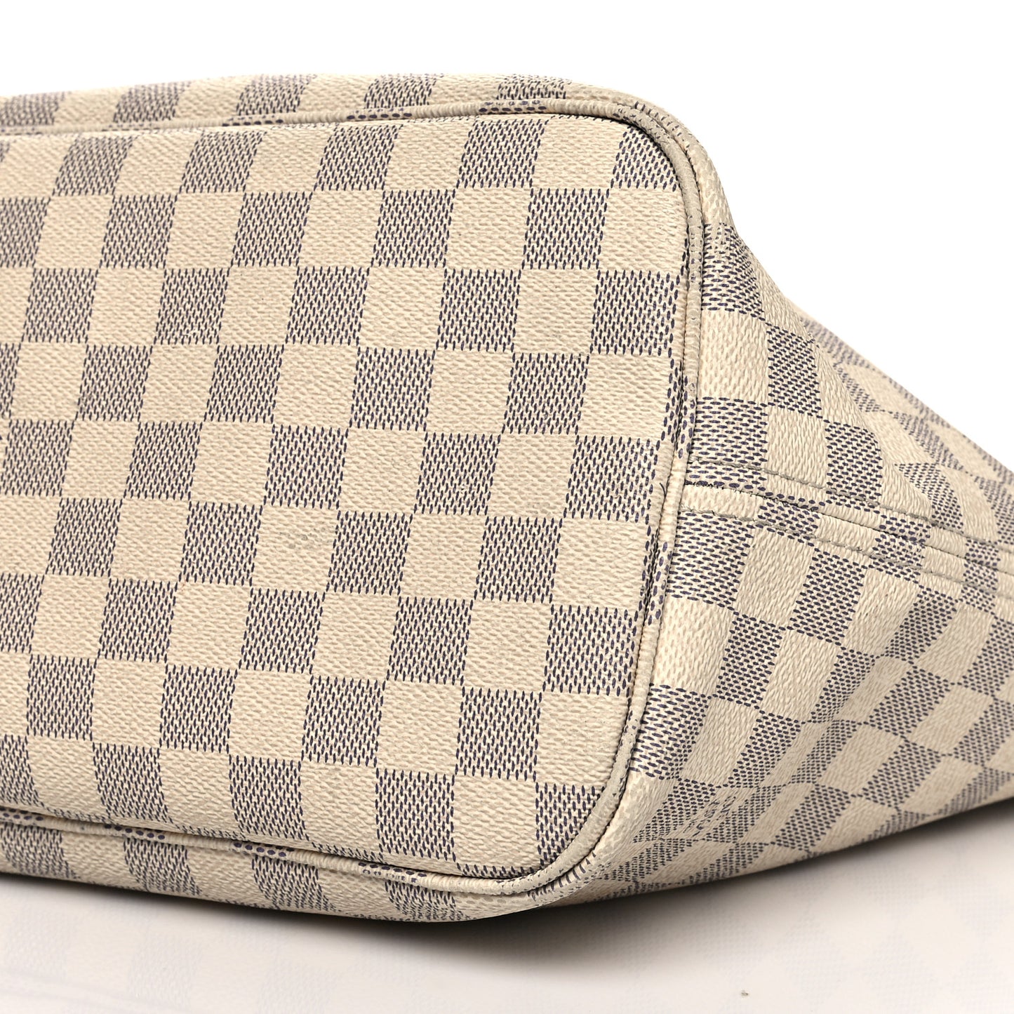Damier Azur Neo Neverfull MM Rose Ballerine