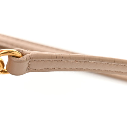 Saint Laurent Calfskin Y Quilted Monogram Toy Loulou Crossbody Bag Dark Beige 12 of 12