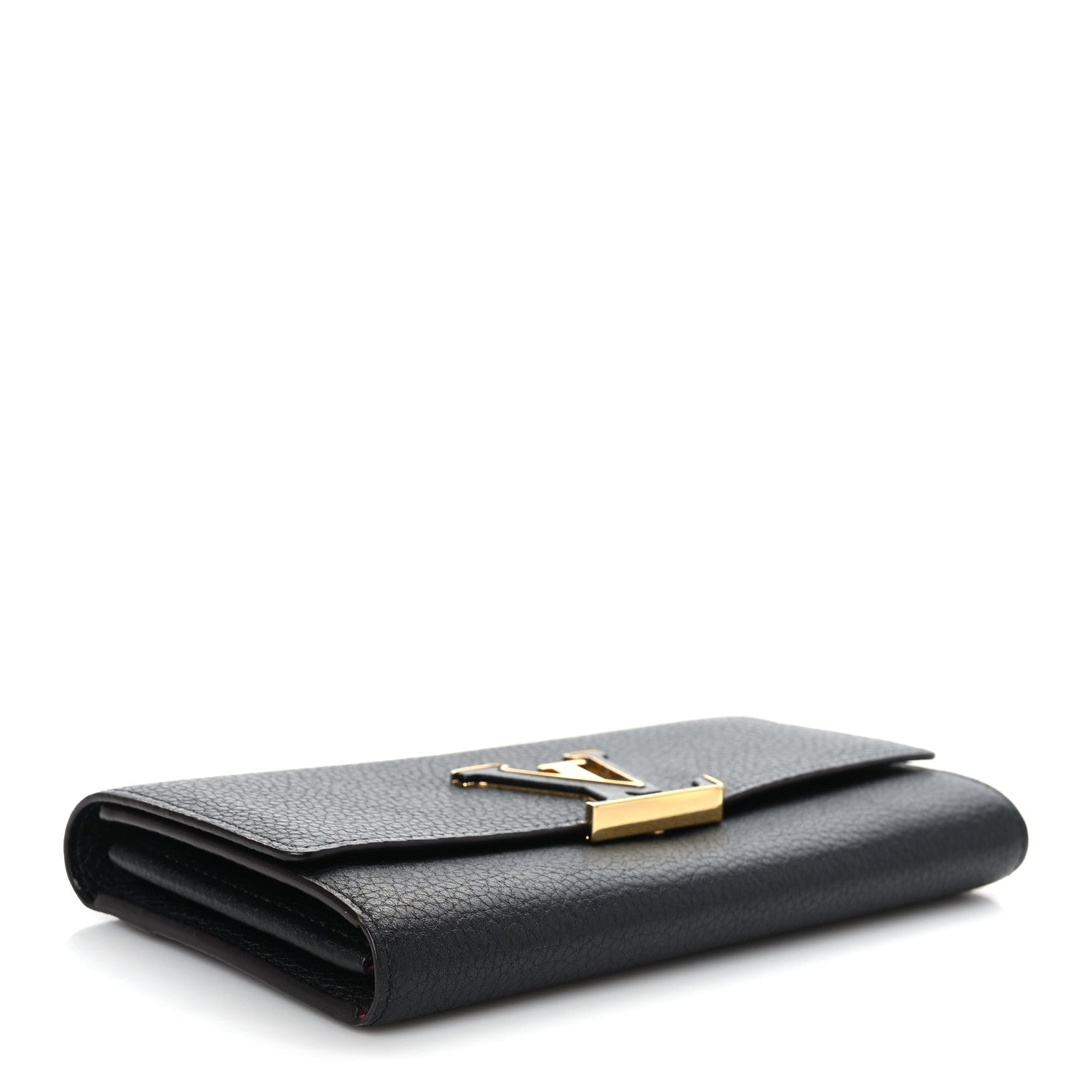 Louis Vuitton Taurillon Capucines Wallet Black 4 of 7