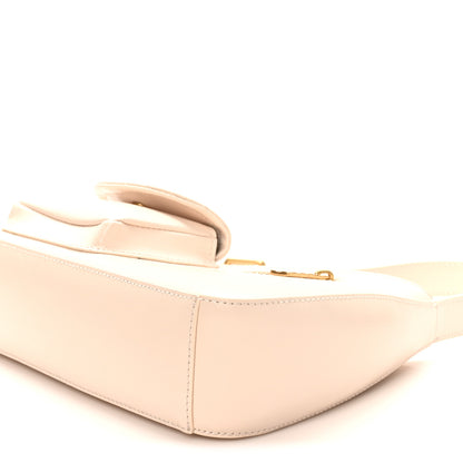 Off-White Calfskin Jitney Hobo Cream 9 of 9
