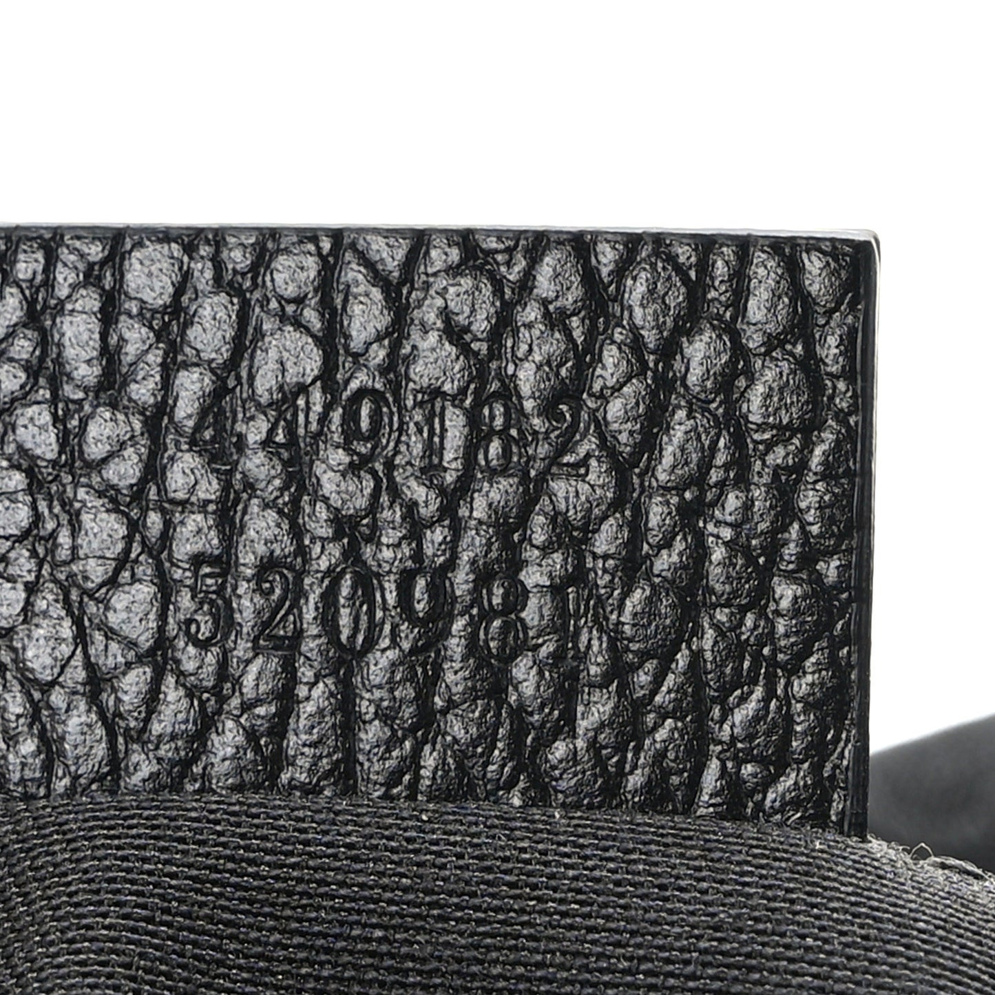 Nylon Monogram Fanny Pack Belt Bag Black