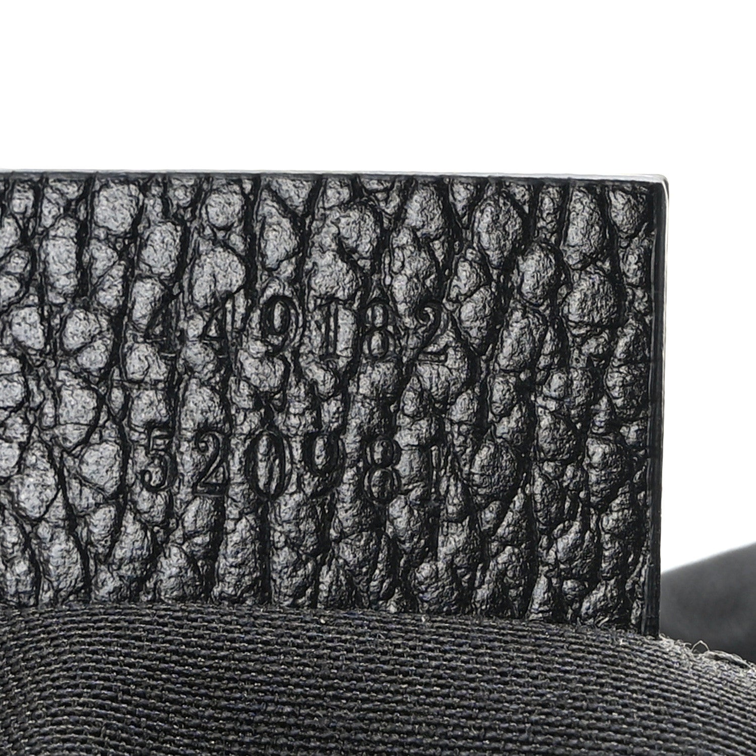 Gucci Nylon Monogram Fanny Pack Belt Bag Black 7 of 9