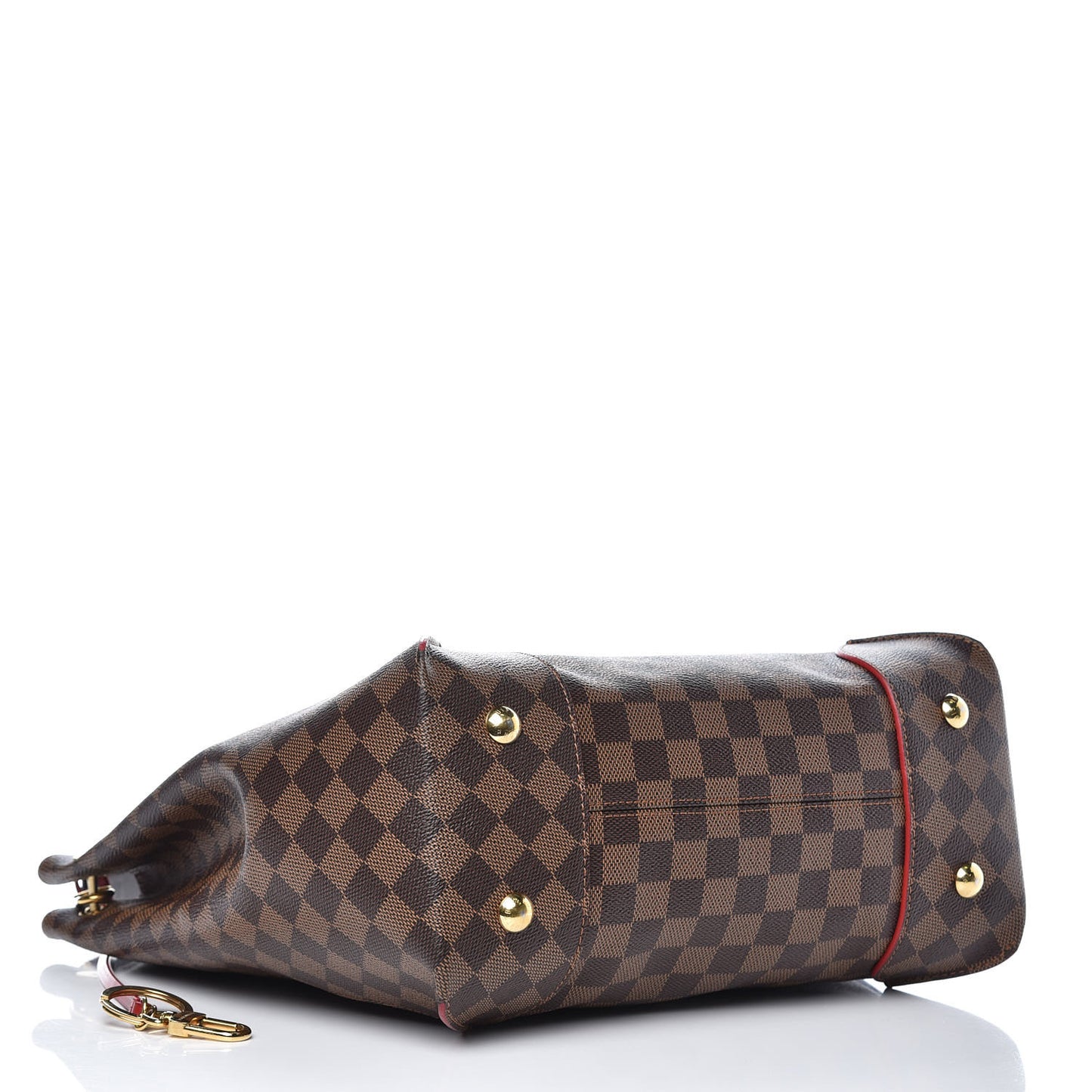 Damier Ebene Caissa Hobo Cherry