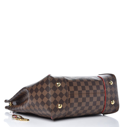 Louis Vuitton Damier Ebene Caissa Hobo Cherry 4 of 10