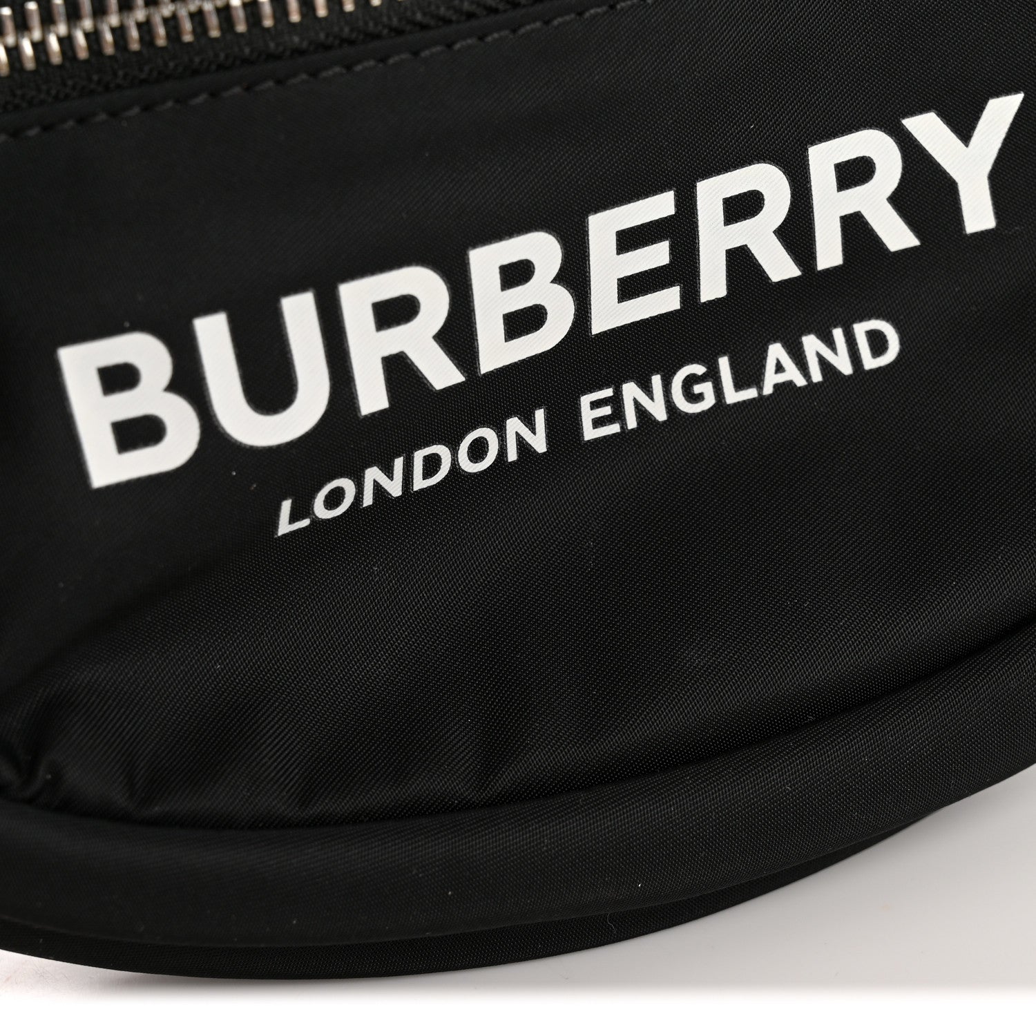 Burberry Econyl Logo Print Small Cannon Bum Bag Black 12 of 12