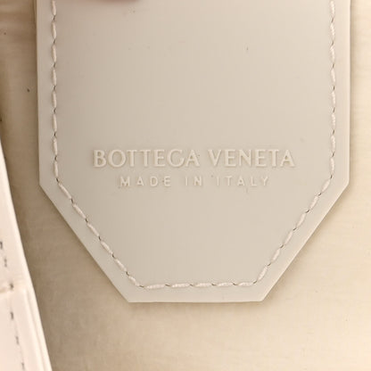 Bottega Veneta Paper Calfskin Maxi Intreccio Cassette Crossbody Bag White 6 of 10