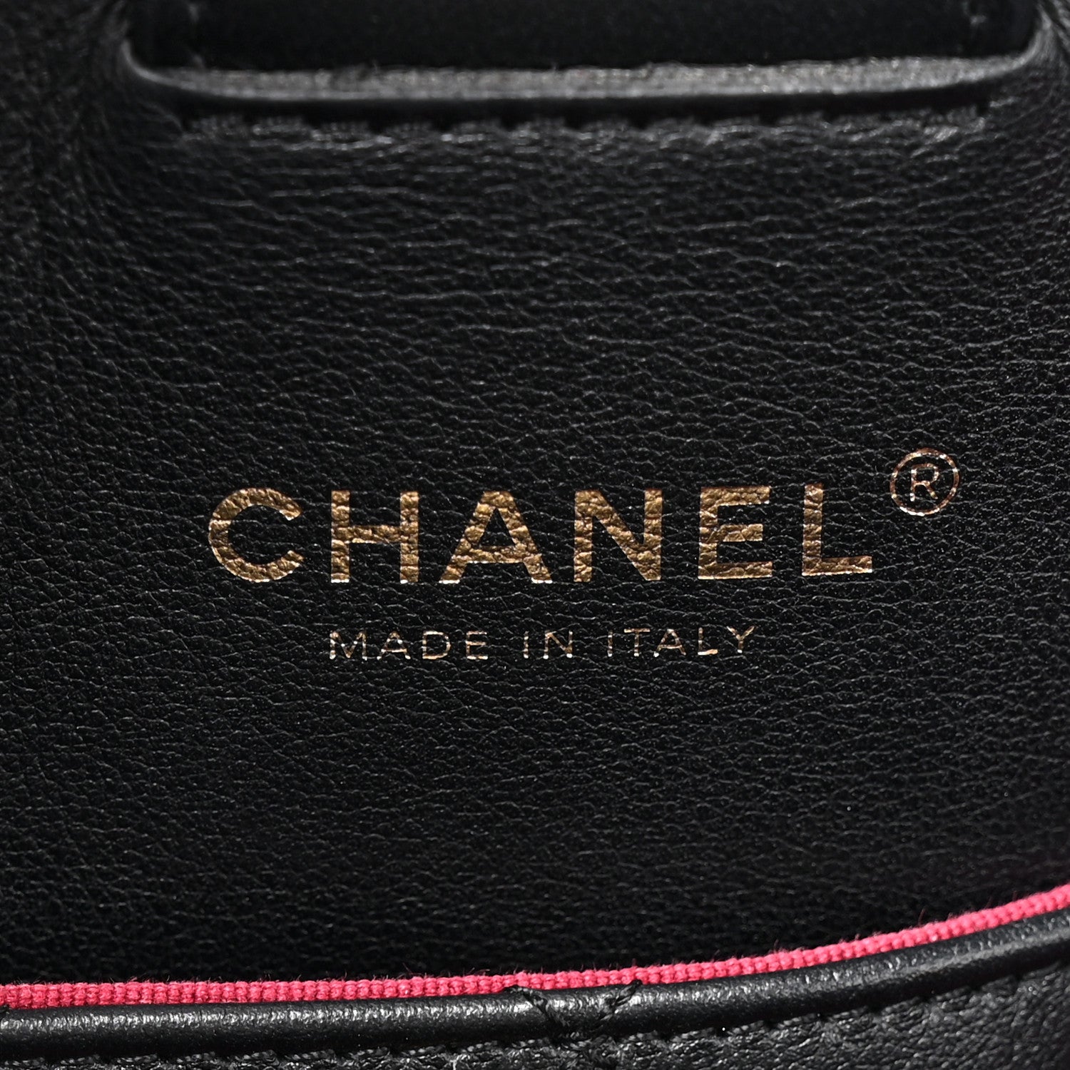 Chanel Calfskin Quilted Book Pocket Shopping Tote Black 6 of 12