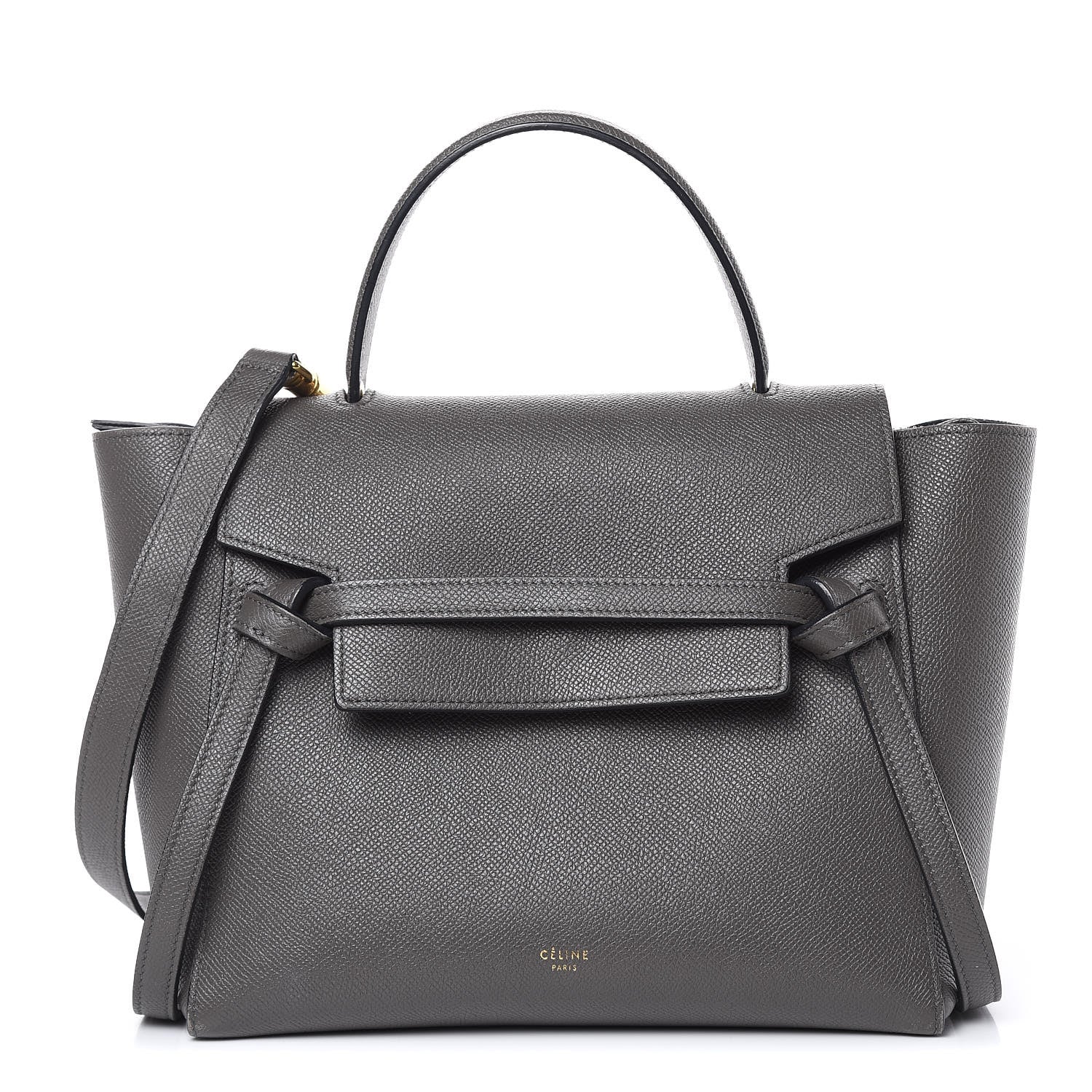 Celine Baby Grained Calfskin Micro Belt Bag Grey 1 of 10