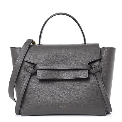 Celine Baby Grained Calfskin Micro Belt Bag Grey 1 of 10