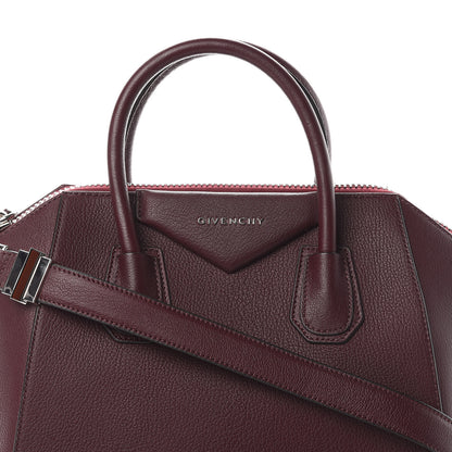 Givenchy Sugar Goatskin Small Antigona Aubergine 6 of 8