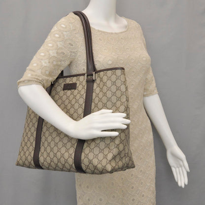 Gucci GG Plus Monogram Medium Joy Tote Dark Brown 2 of 10