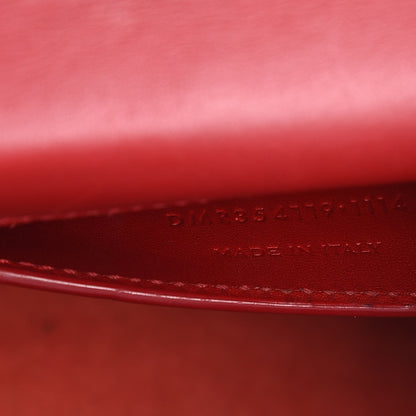 Saint Laurent Smooth Calfskin Medium Classic Monogram Kate Tassel Satchel Lipstick Red 6 of 25