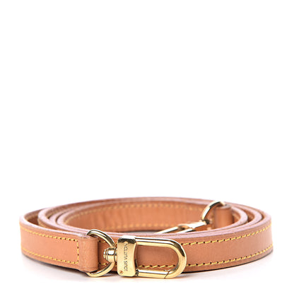 Louis Vuitton Vachetta 12mm Long Shoulder Strap VVN 1 of 3