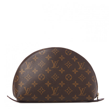 Louis Vuitton Monogram Trousse Demi Ronde 1 of 7