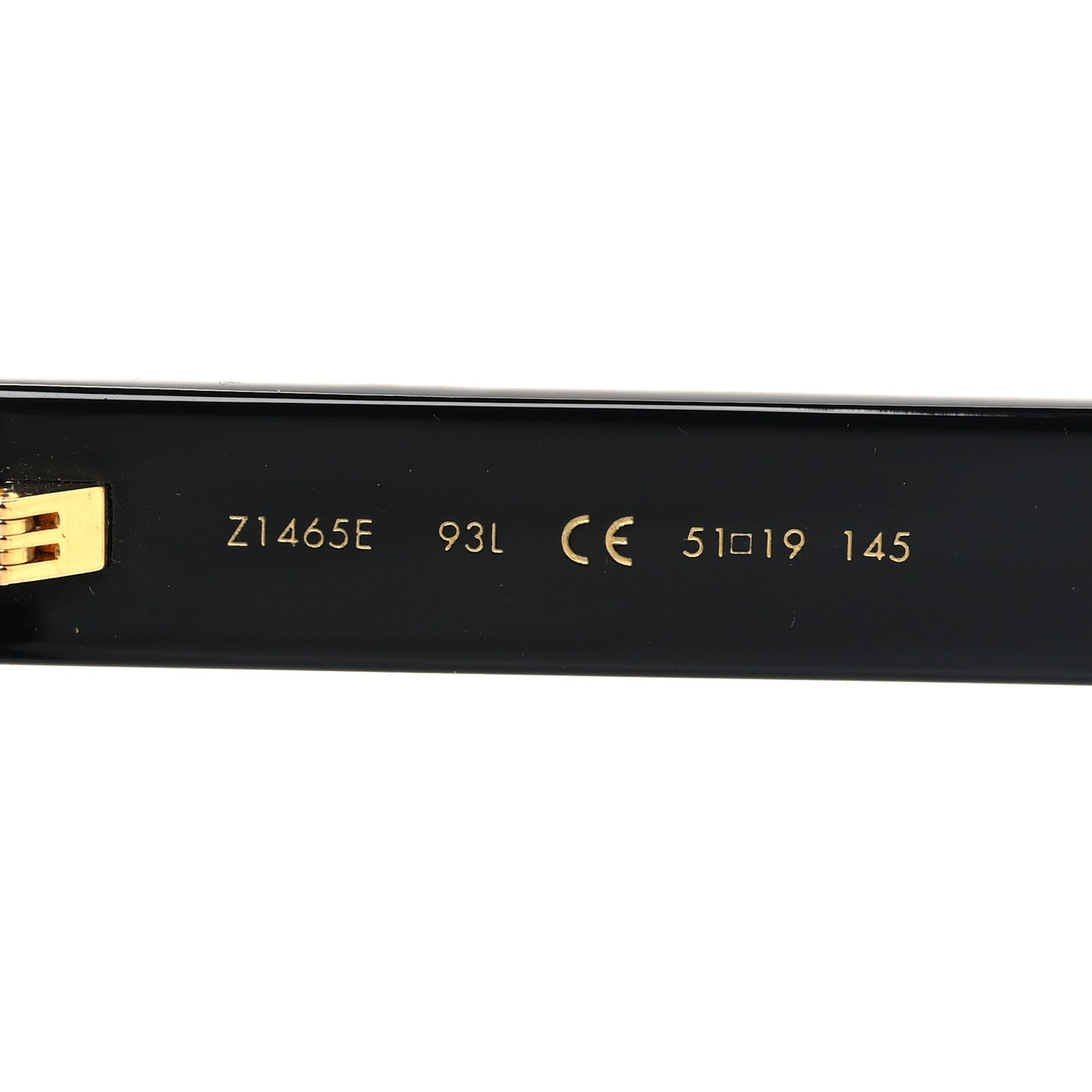 Acetate Blanca Sunglasses Z1465E Black