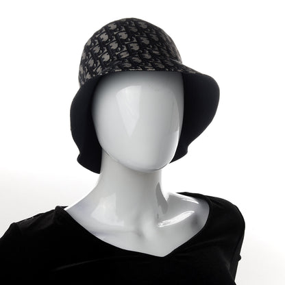 Christian Dior Oblique Reversible Teddy-D Brim Bucket Hat 57 Blue 3 of 9
