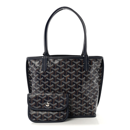 Goyard Goyardine Reversible Mini Anjou Navy 3 of 10