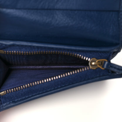 Gucci Canvas Flora Floral Trapuntata Zumi Card Case Wallet Great White Multicolor Blue Agata 5 of 8