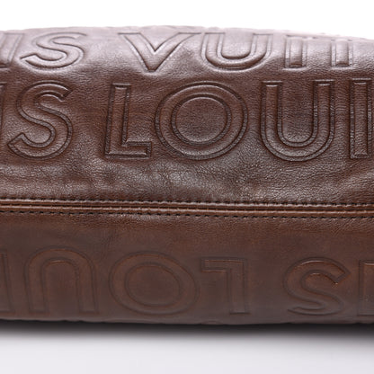 Louis Vuitton Monogram Paris Souple Whisper GM Chocolate 9 of 13
