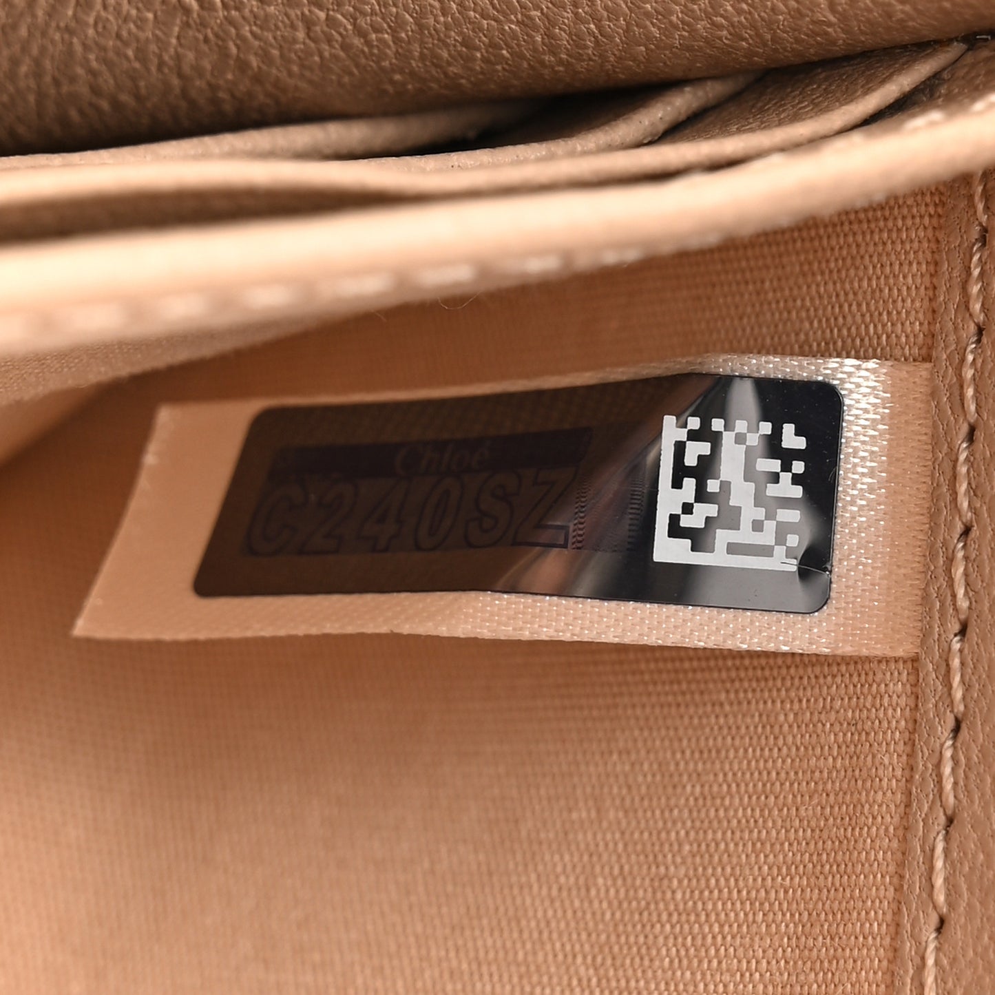 Grained Calfskin Marcie Long Zip Around Wallet Black