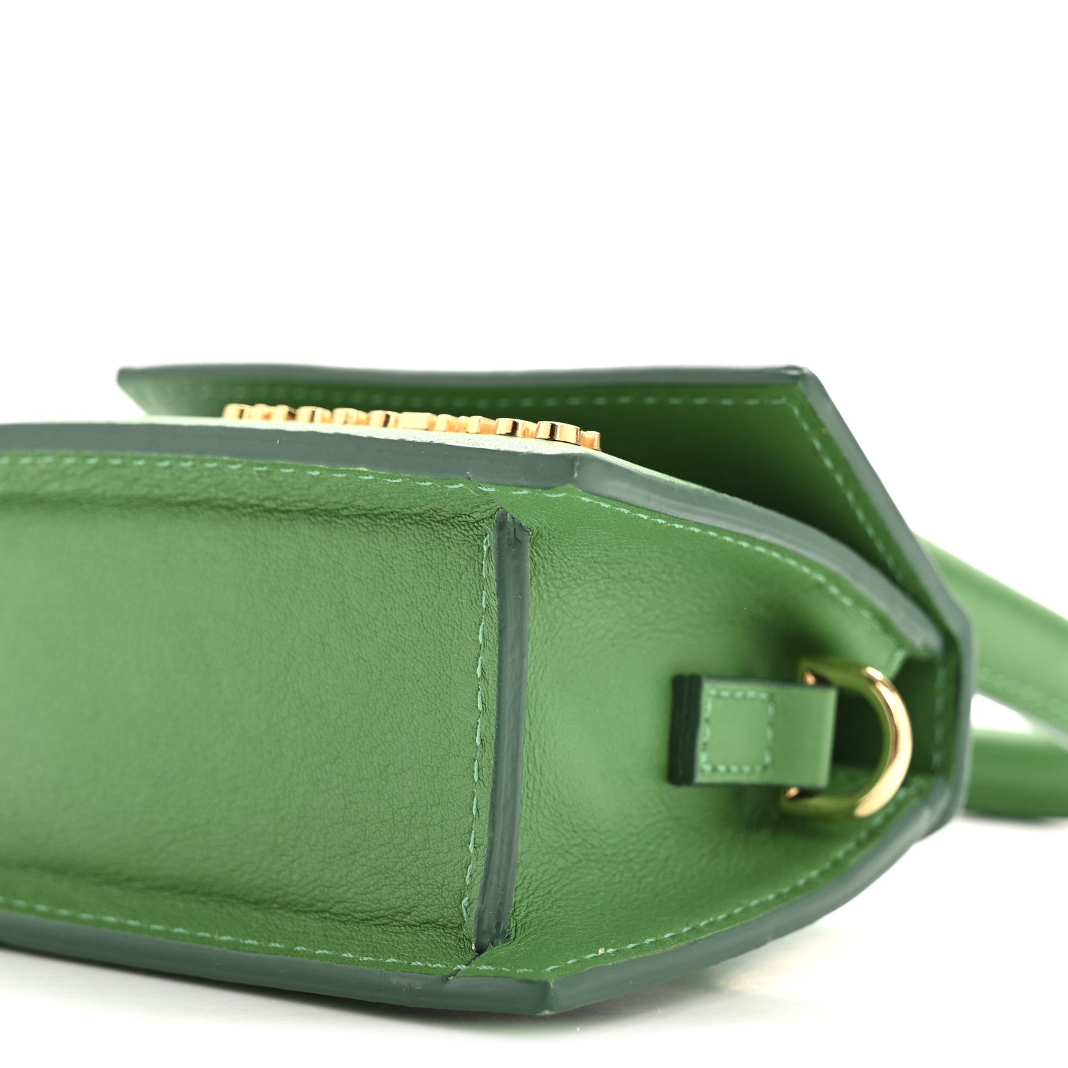 Jacquemus Smooth Calfskin Le Chiquito Green 9 of 11