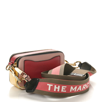 Marc Jacobs Saffiano Small Snapshot Camera Bag New Rose 2 of 9