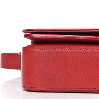 Saint Laurent Smooth Calfskin Medium Classic Monogram Universite Bag Red 16 of 20