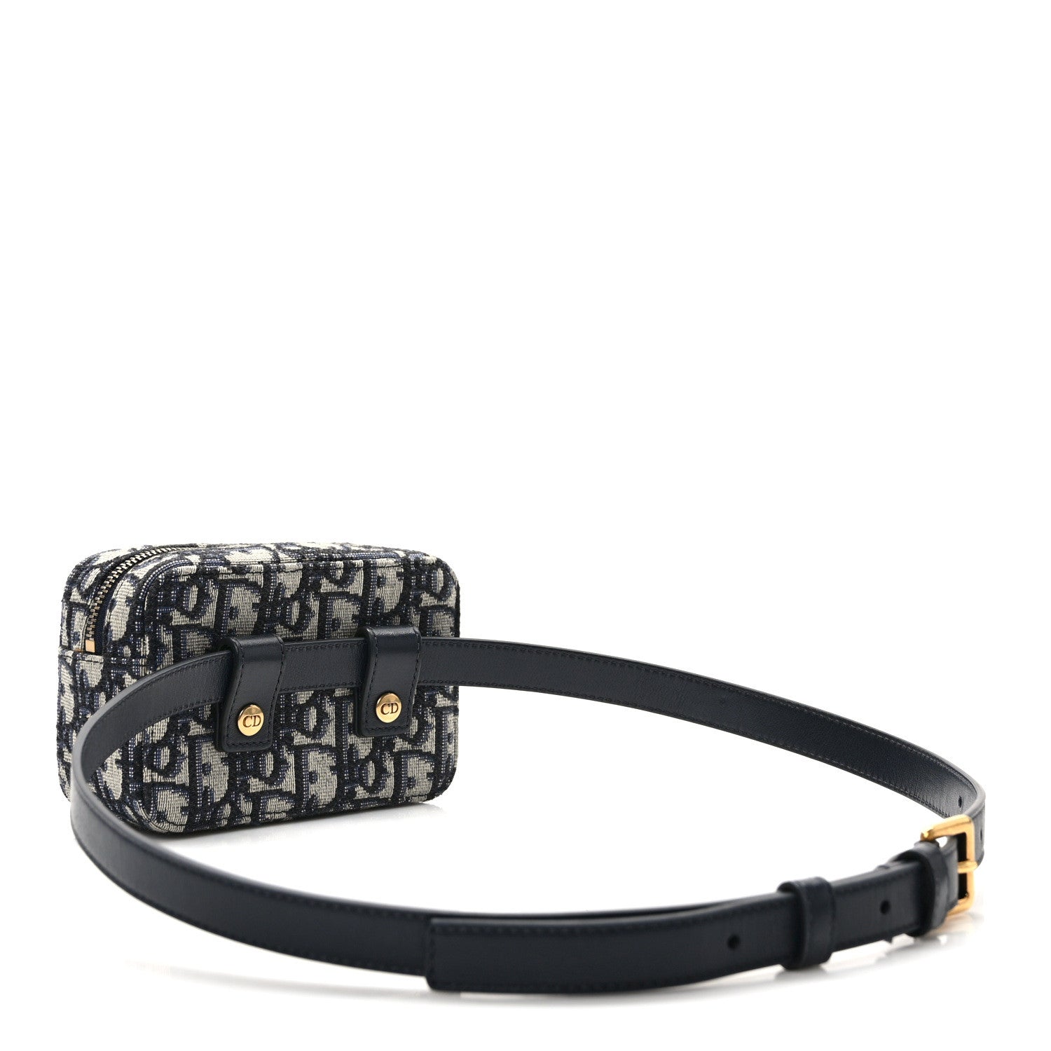 Christian Dior Oblique Belt Pouch Blue 3 of 9