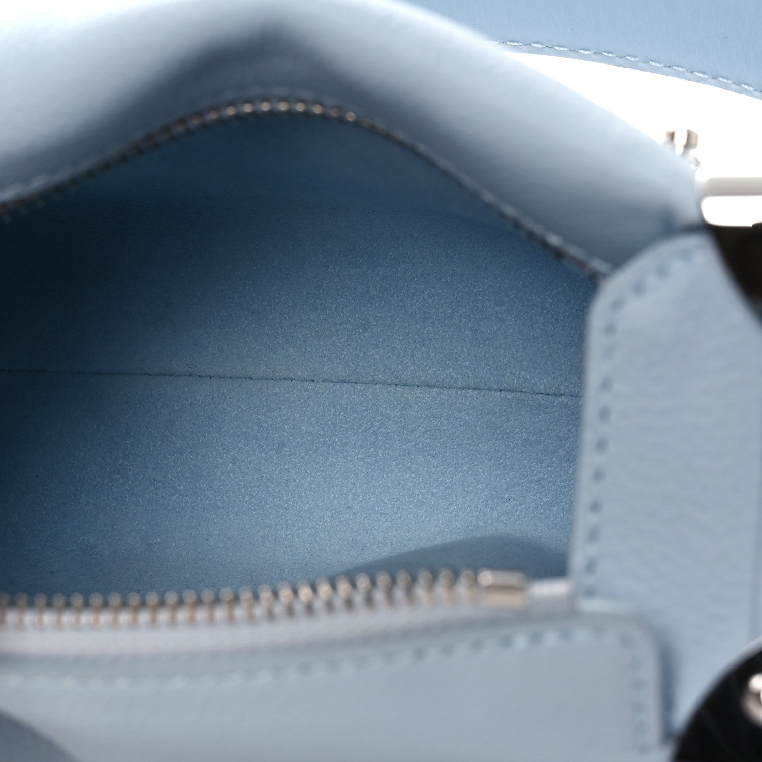 Louis Vuitton Calfskin Side Trunk PM Blue 5 of 13