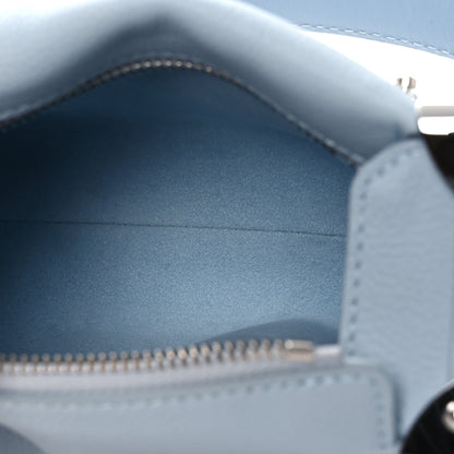 Louis Vuitton Calfskin Side Trunk PM Blue 5 of 13