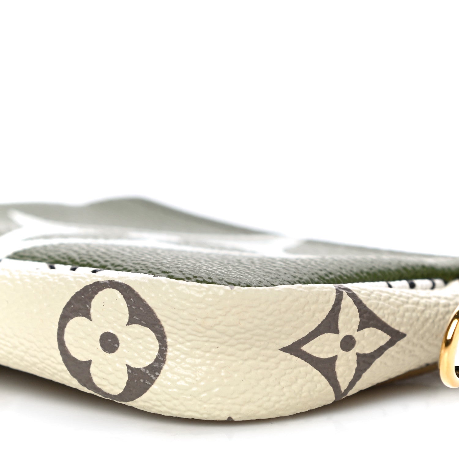 Louis Vuitton Monogram Giant Micro Pochette Accessories Kaki White 9 of 9