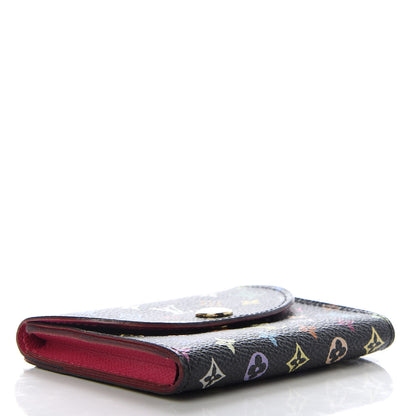 Louis Vuitton Monogram Multicolor Business Card Holder Black Grenade 4 of 8