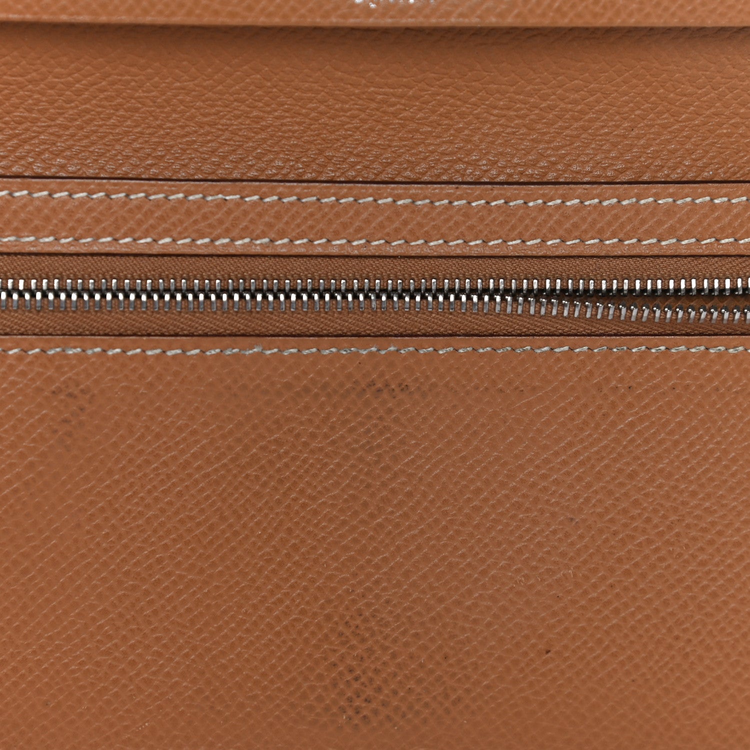 Hermes Epsom Bearn Gusset Wallet Gold 14 of 27