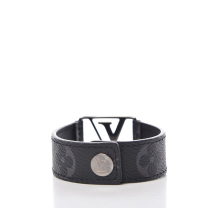 Louis Vuitton Monogram Eclipse Hockenheim Bracelet 21 3 of 7