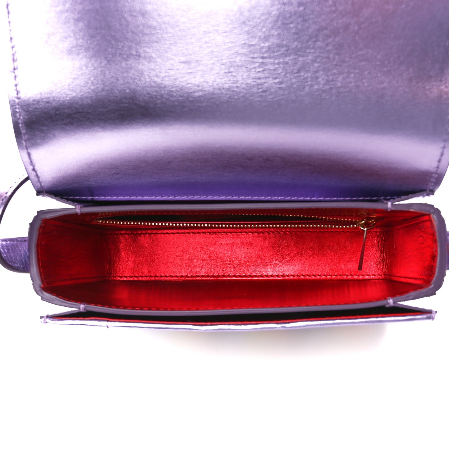 Calfskin Iridescent Damier Loubi54 Crossbody Clutch Multicolor