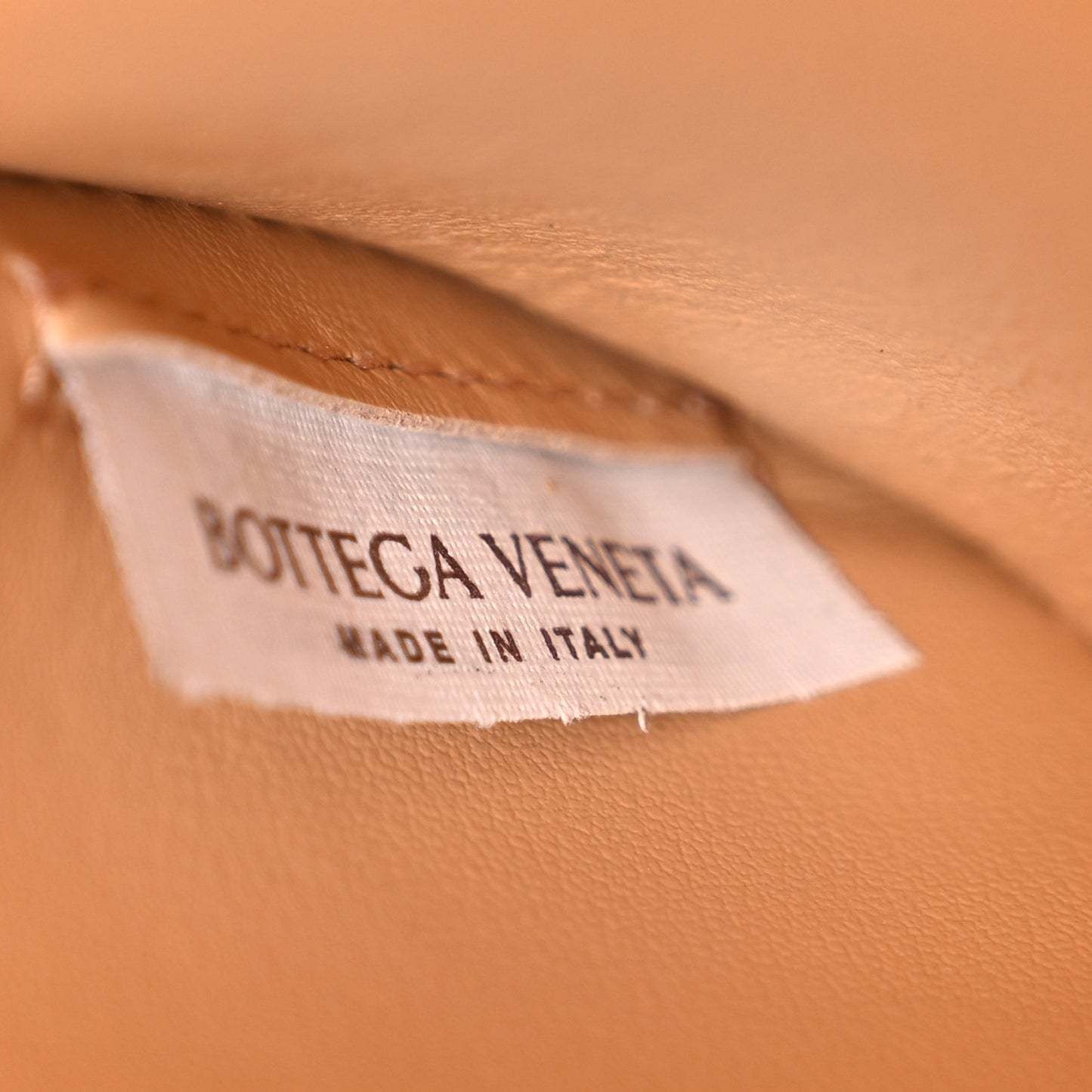 Nappa Maxi Intrecciato Medium Bill Pouch Almond