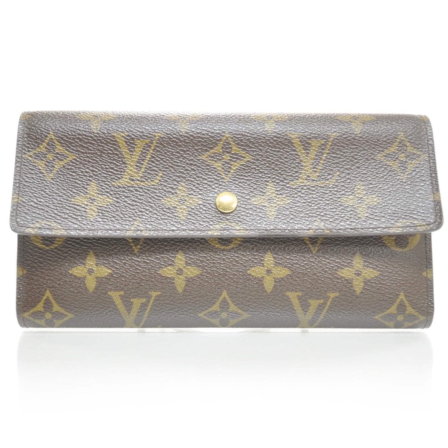 Louis Vuitton Monogram Porte Tresor International Wallet 1 of 7