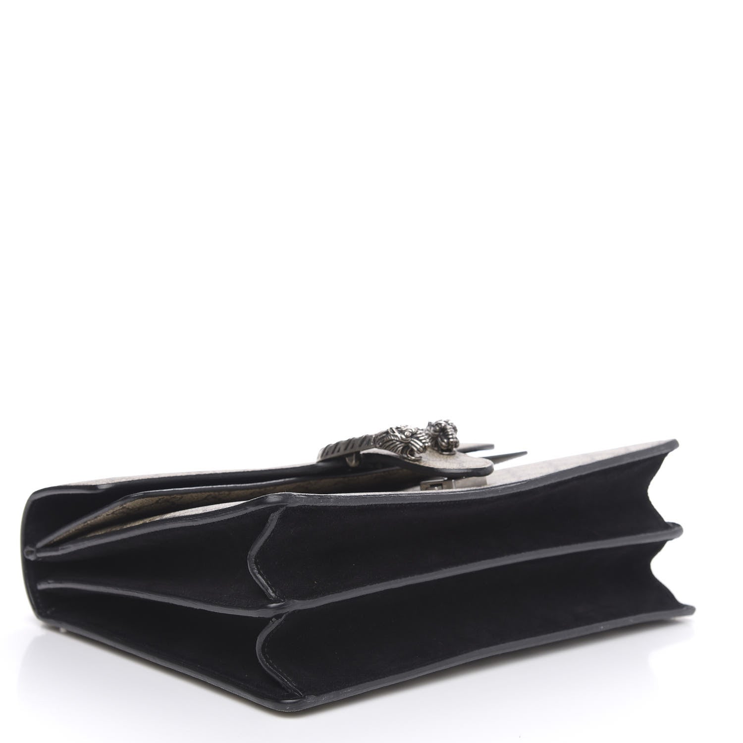 Gucci GG Supreme Monogram Medium Dionysus Shoulder Bag Black 4 of 12