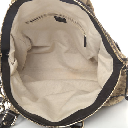Gucci Monogram Medium Sukey Boston Bag Brown 4 of 20