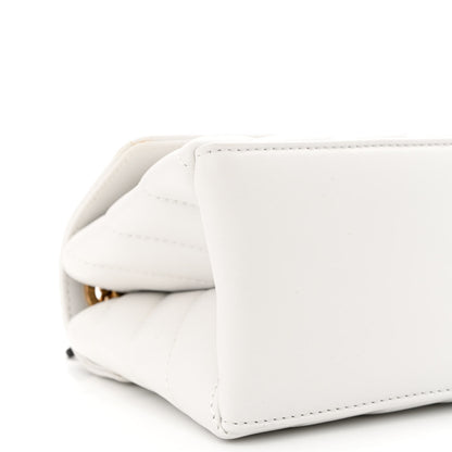 Off-White Calfskin Diagonal Quilted Jackhammer 19 Shoulder Bag White 8 of 10