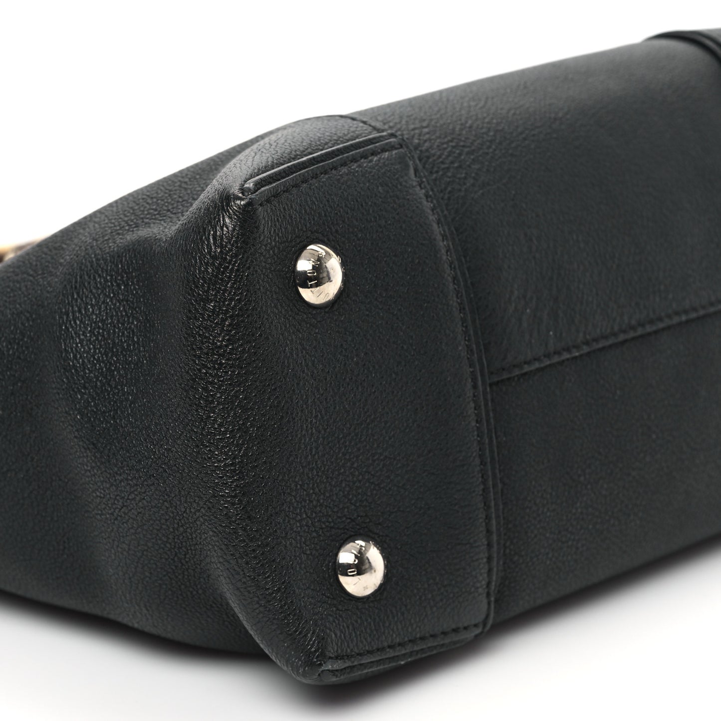 Veau Cachemire Snakeskin Soft Lockit MM Black