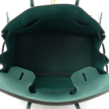 Hermes Togo Birkin 30 Malachite 5 of 14