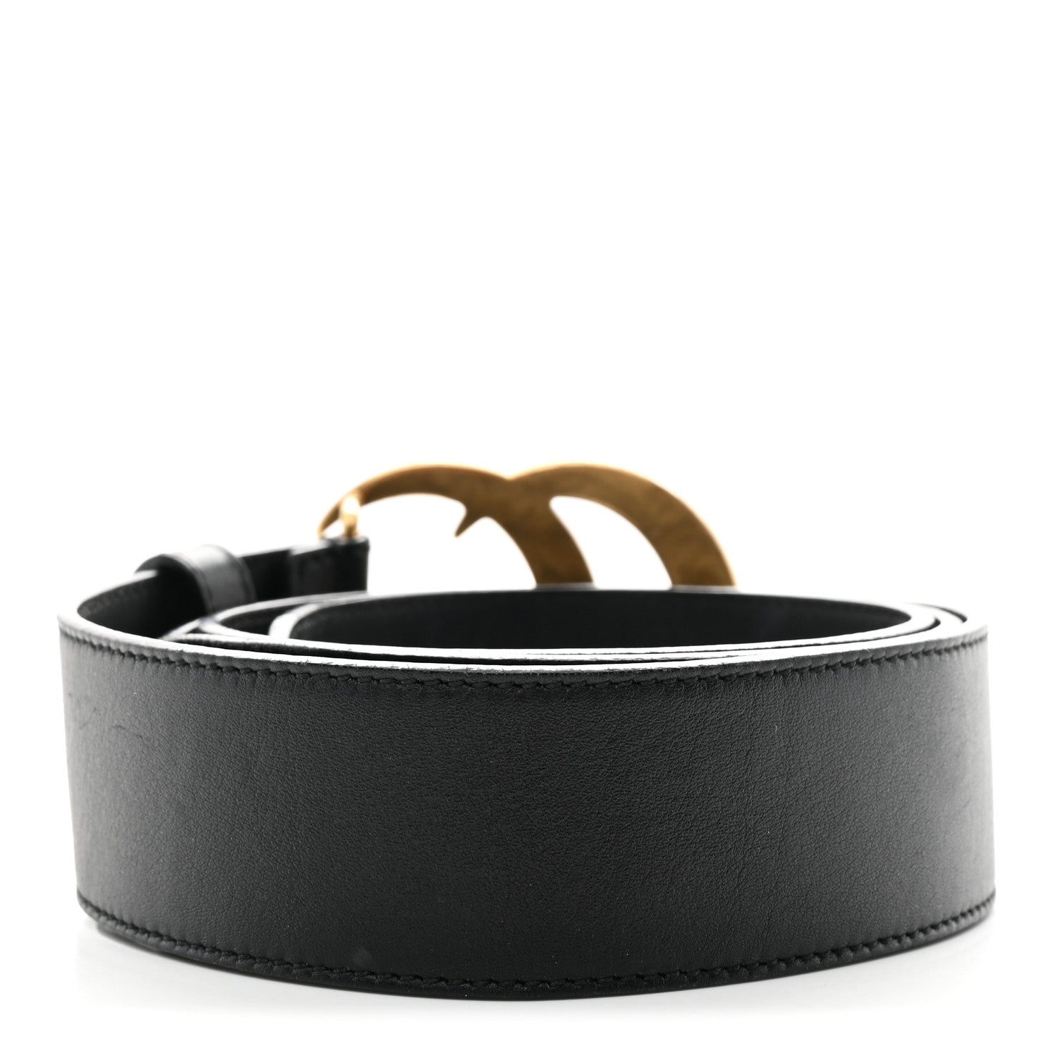Gucci Calfskin Double G 40mm Belt 95 38 Black 2 of 5